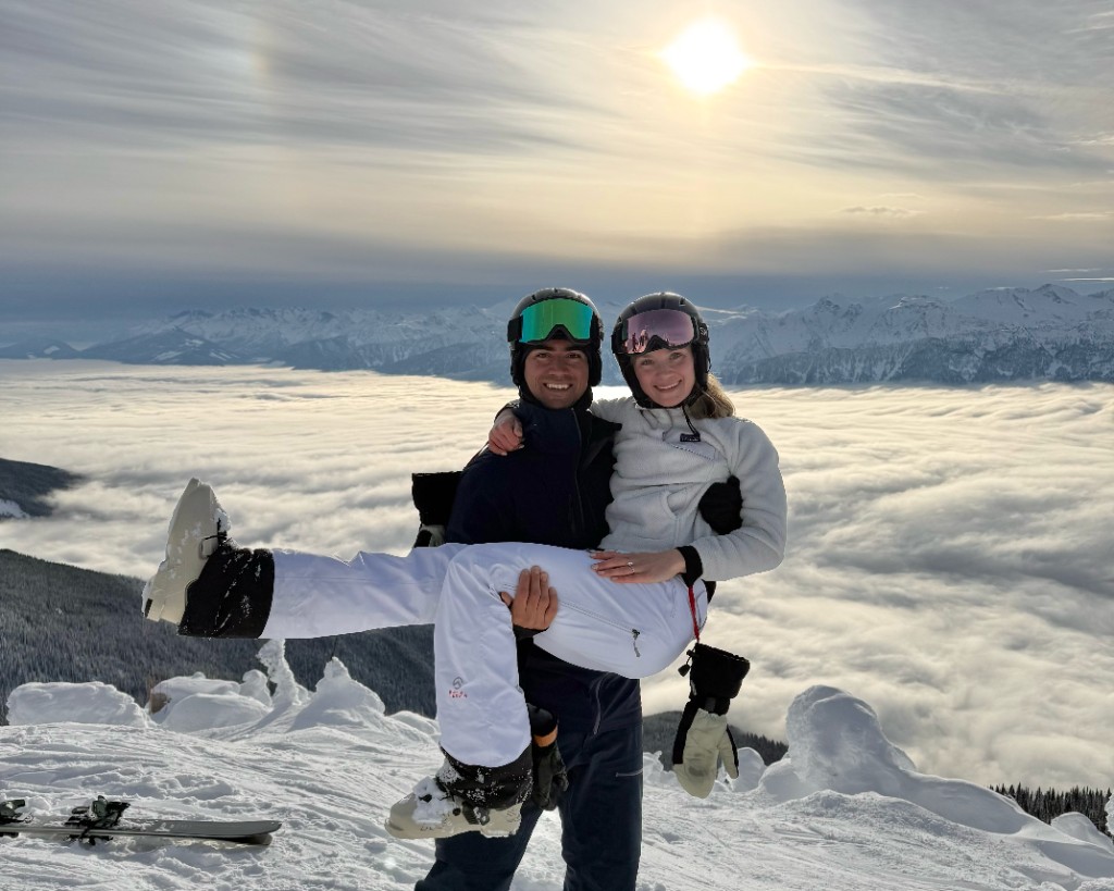 Meaghan and David in Revelstoke